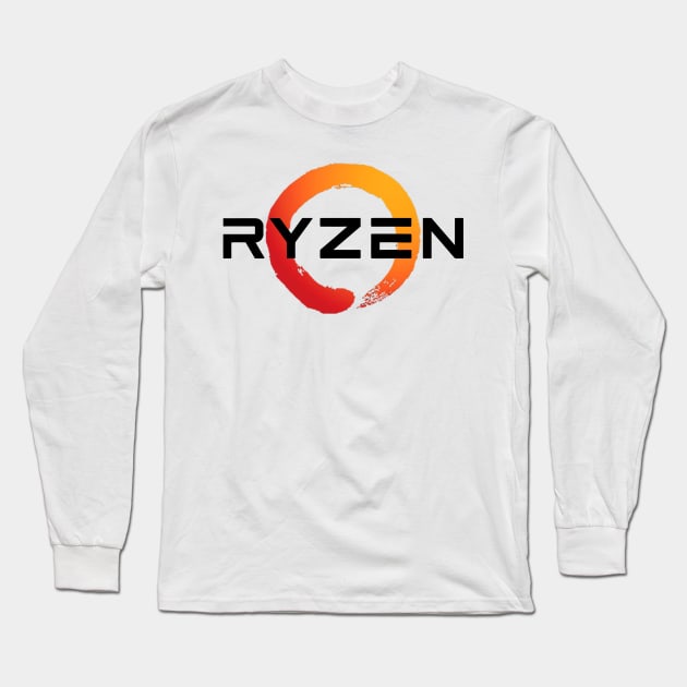 Ryzen Zen Long Sleeve T-Shirt by shamusyork